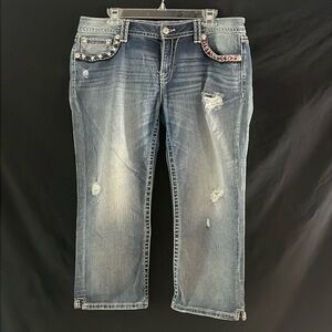 Miss me crop 33 🇺🇸signatures cuffed crop